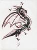 Dragon-w-bats-sketch