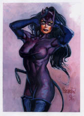 Catwoman Pinup, ©2001 Dan Brereton