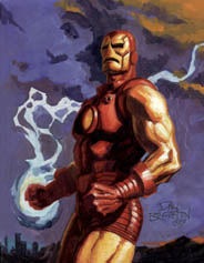 Iron Man Sketchbook, ©2001 Dan Brereton