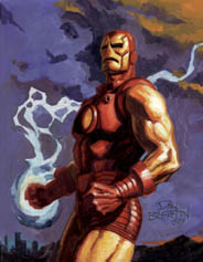 Iron Man Sketchbook, &copy;2001 Dan Brereton
